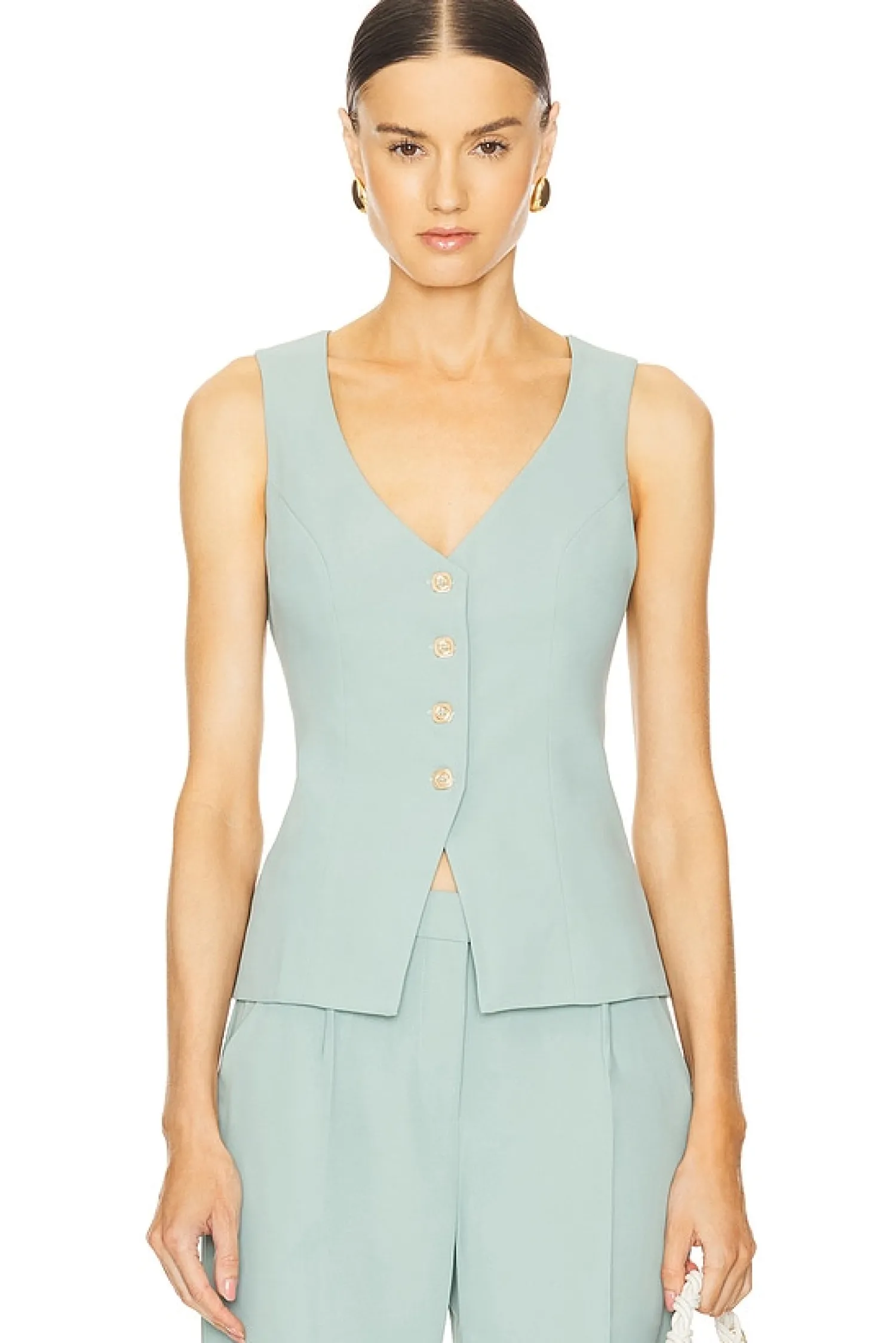 Women Amanda Uprichard Jackets & Coats>Carnegie Vest