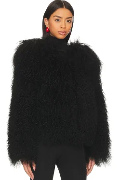 Women MISCREANTS Jackets & Coats>Carrie Mongolian Coat
