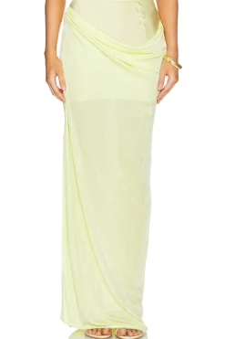 Women Anna October Matching Sets>Casey Draped Maxi Skirt