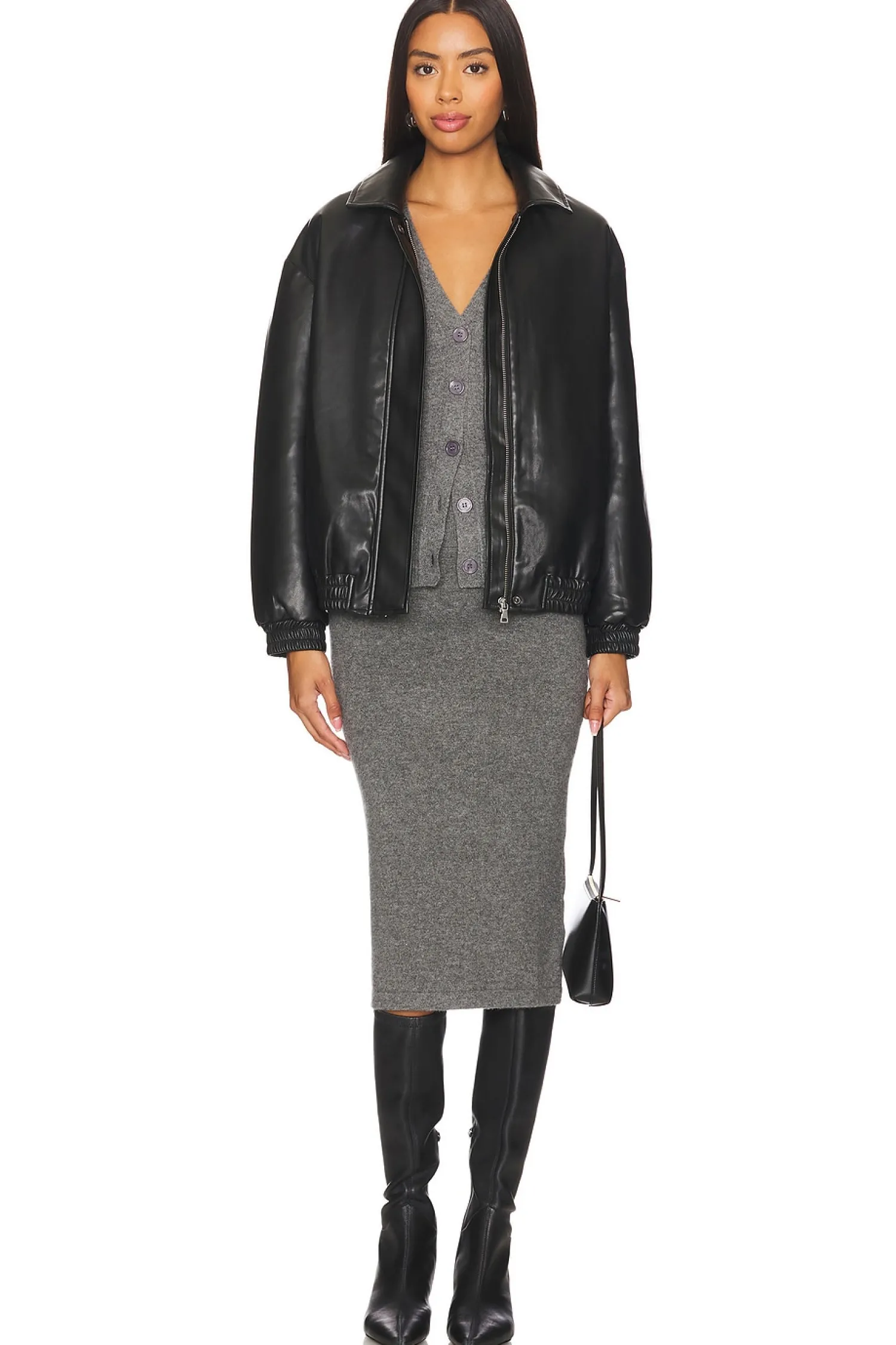 Women Enza Costa Matching Sets>Cashmere V-neck Halter Cardigan