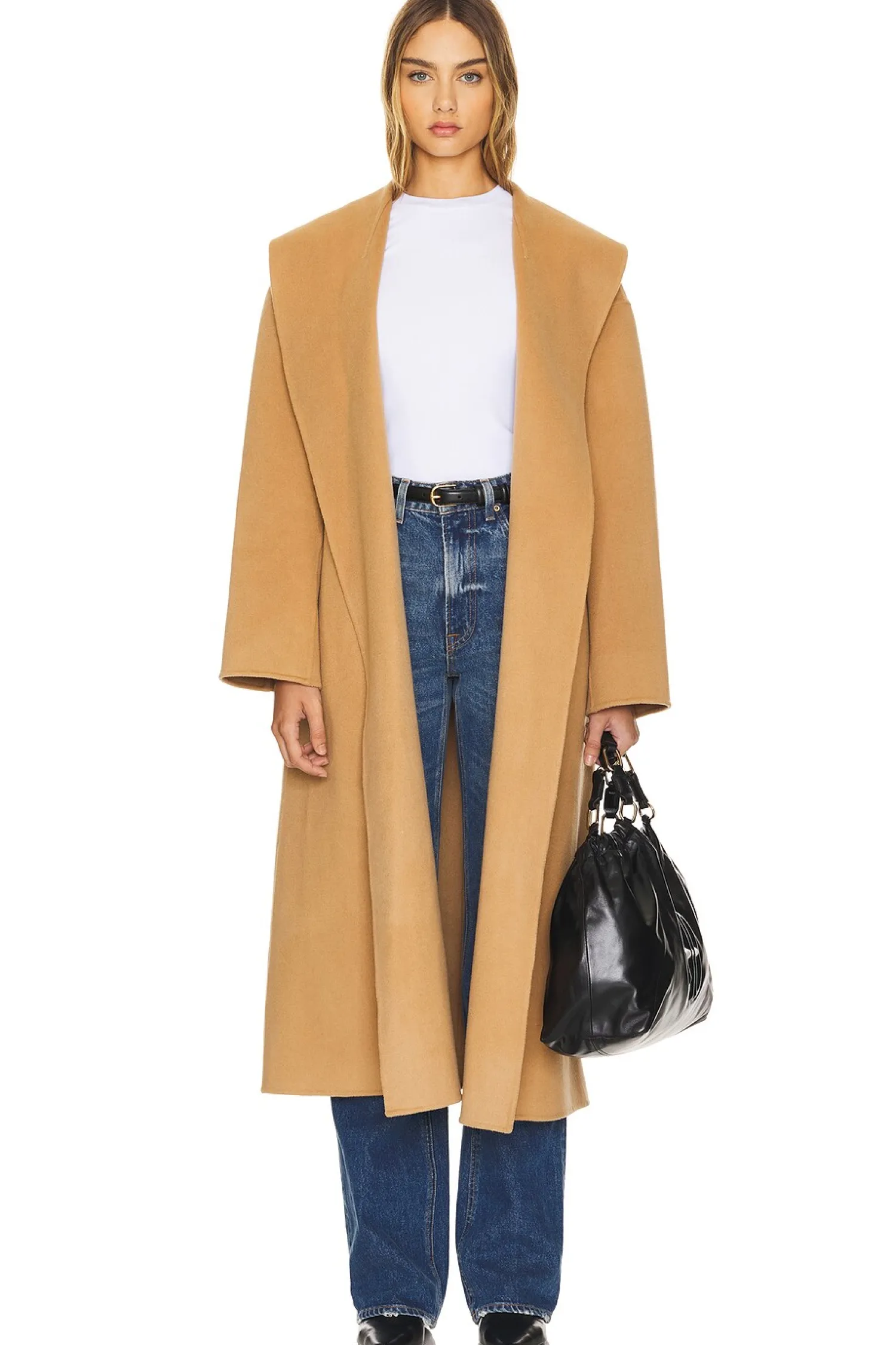 Women AEXAE Jackets & Coats>Cashmere Wrap Coat