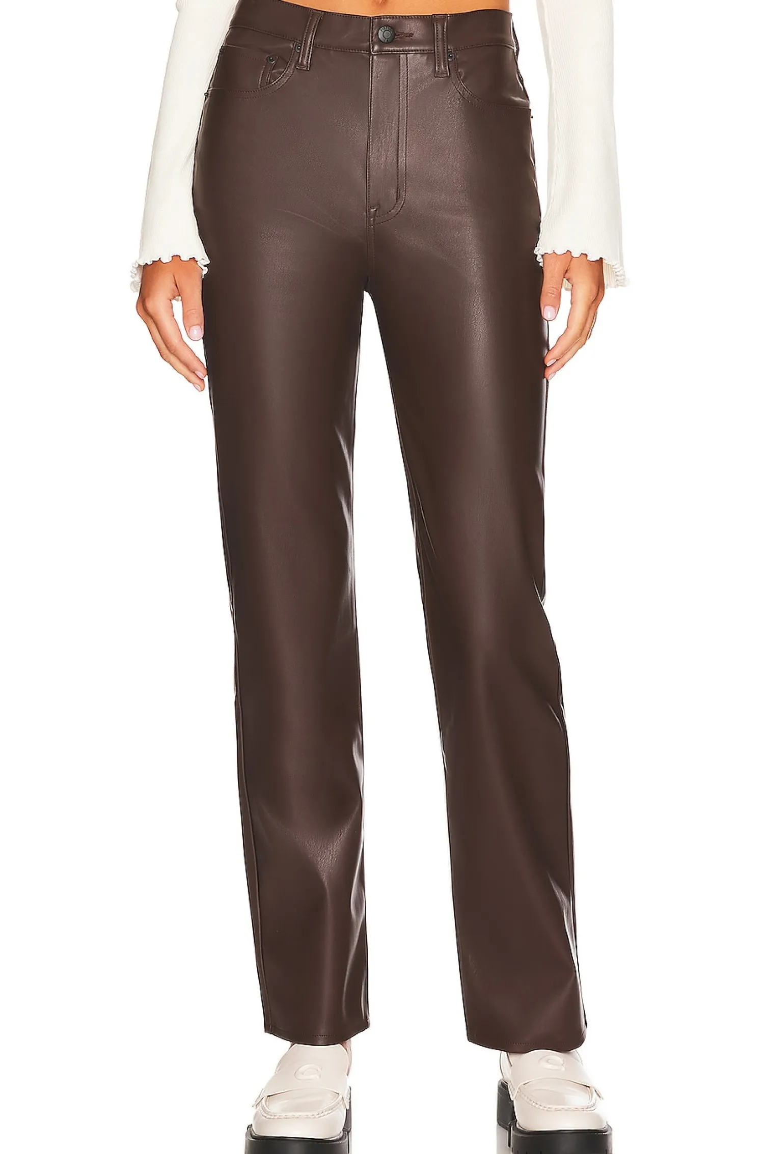 Women PISTOLA Pants>Cassie Super High Rise Straight Pant