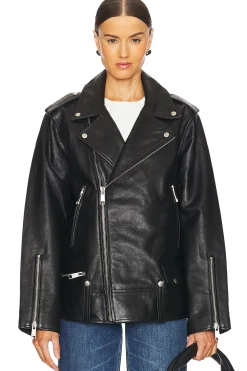 Women GRLFRND Jackets & Coats>Cat Moto Jacket