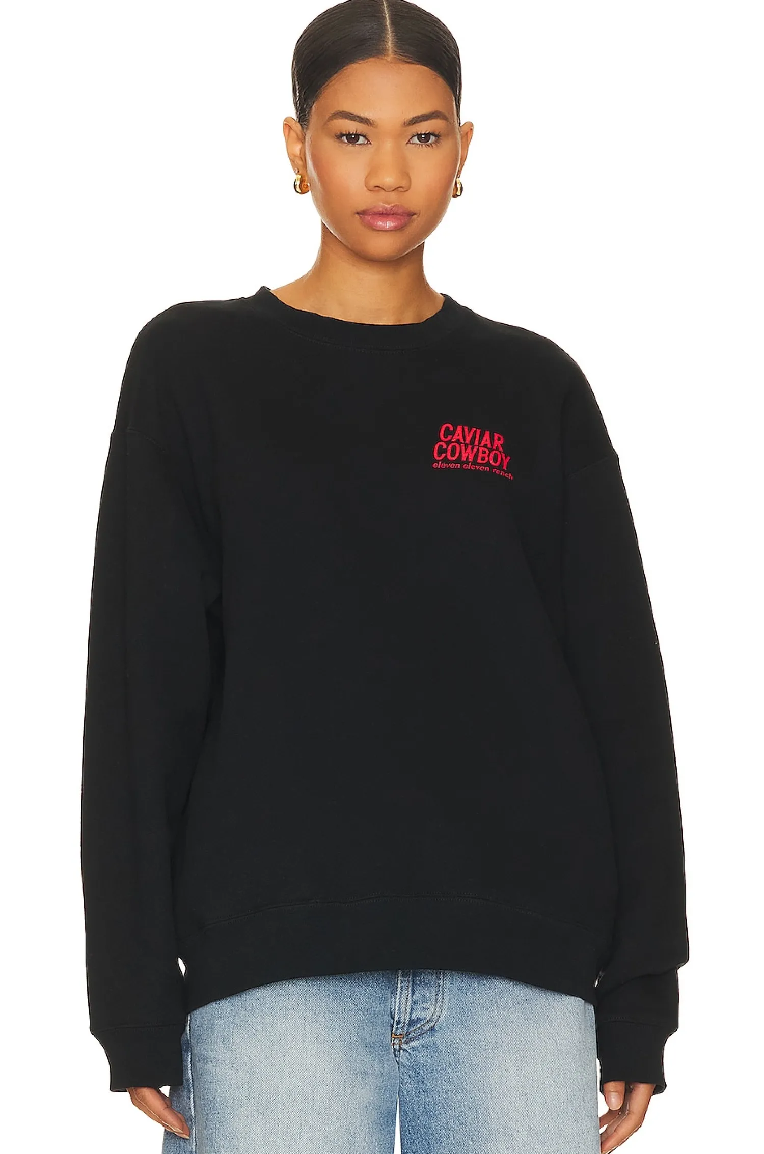 Women Eleven Eleven Loungewear>Caviar Cowboy Crew