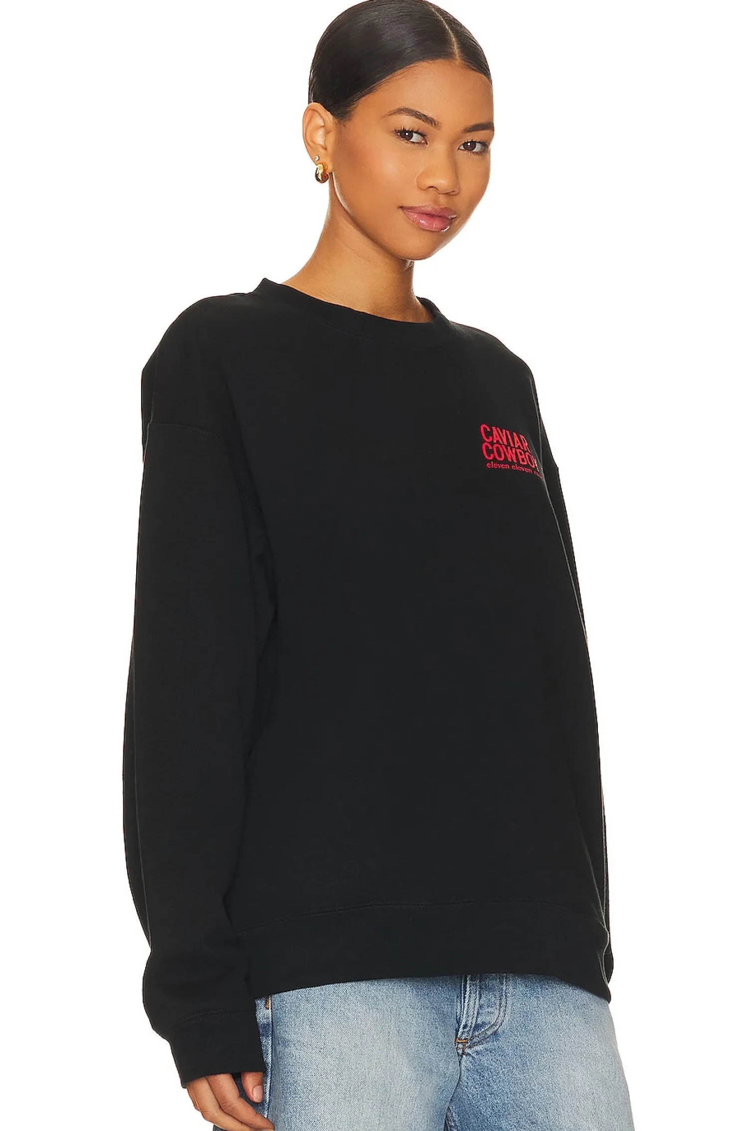 Women Eleven Eleven Loungewear>Caviar Cowboy Crew