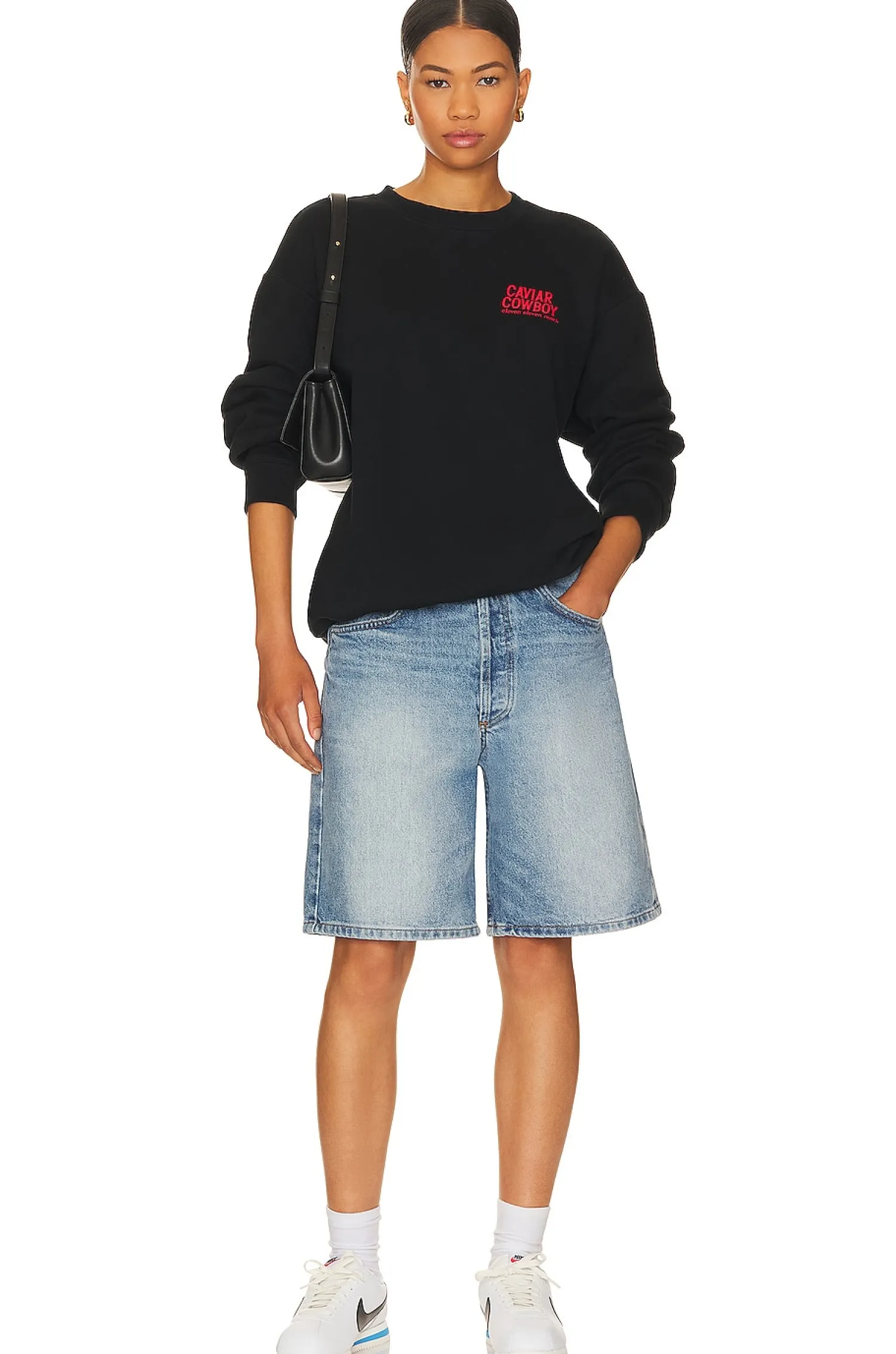 Women Eleven Eleven Loungewear>Caviar Cowboy Crew
