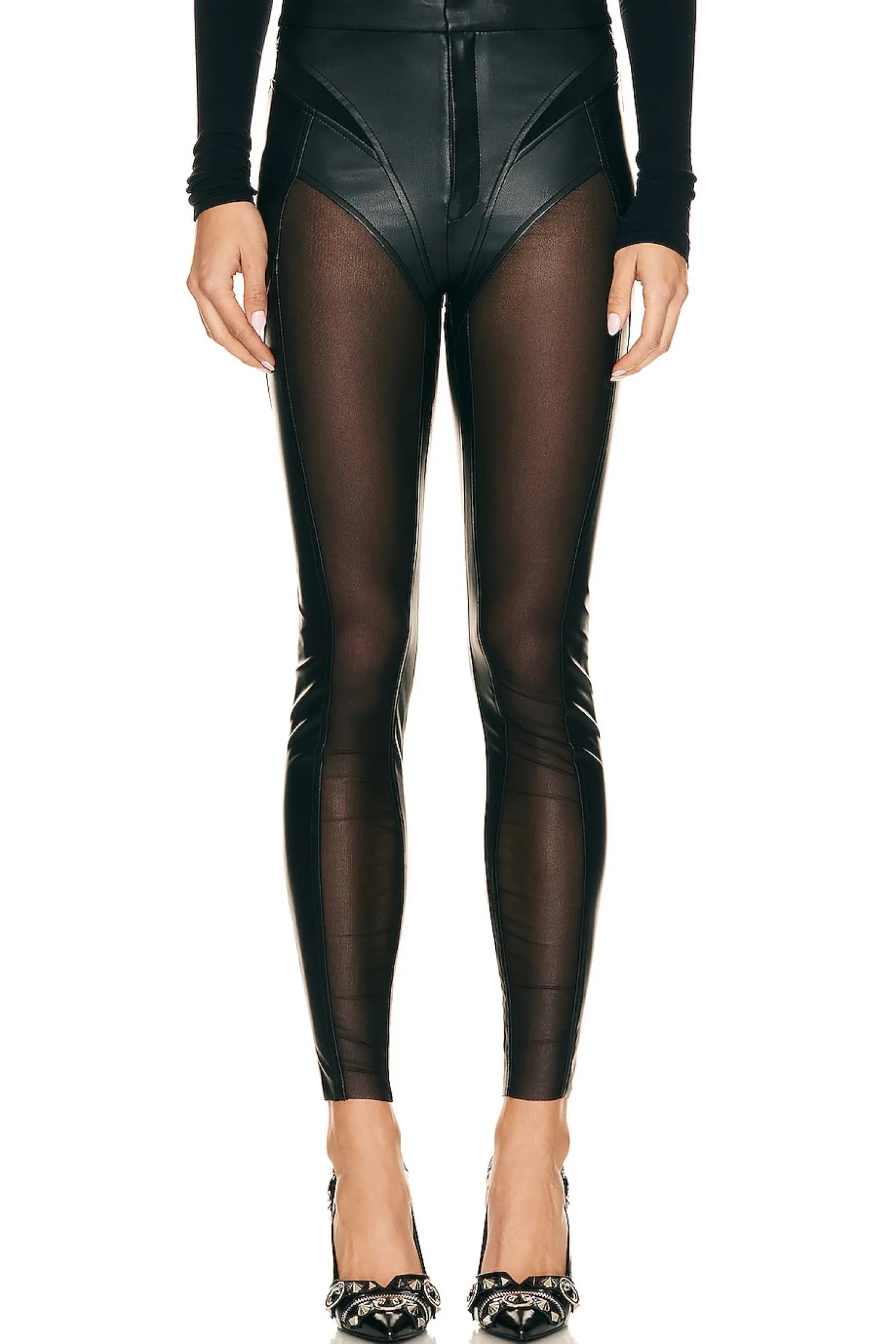 Women LAMARQUE Pants>Celicia Faux Leather Leggings