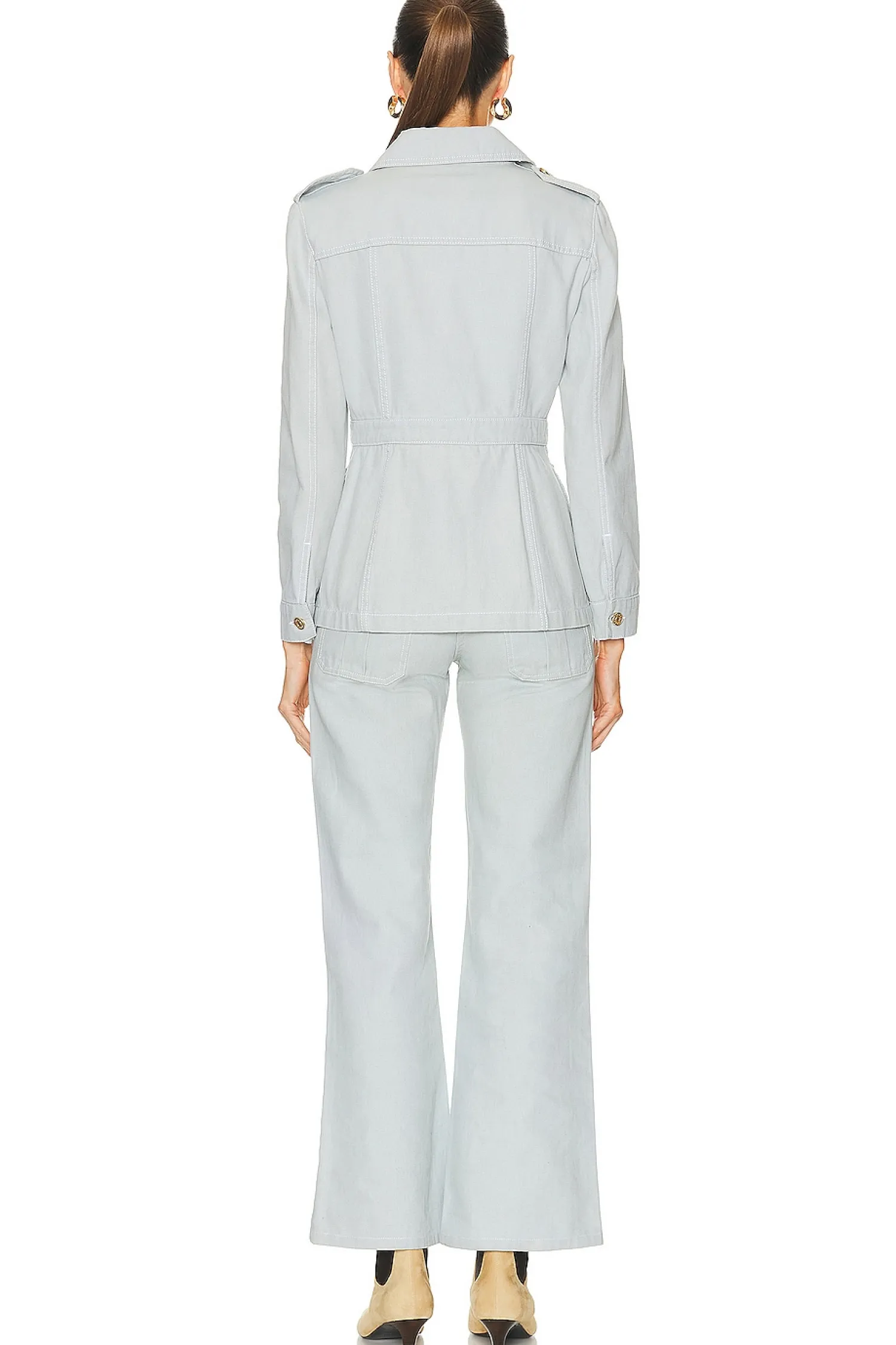 Women FWRD Renew Jackets & Coats>Celine Jacket & Wide Leg Set
