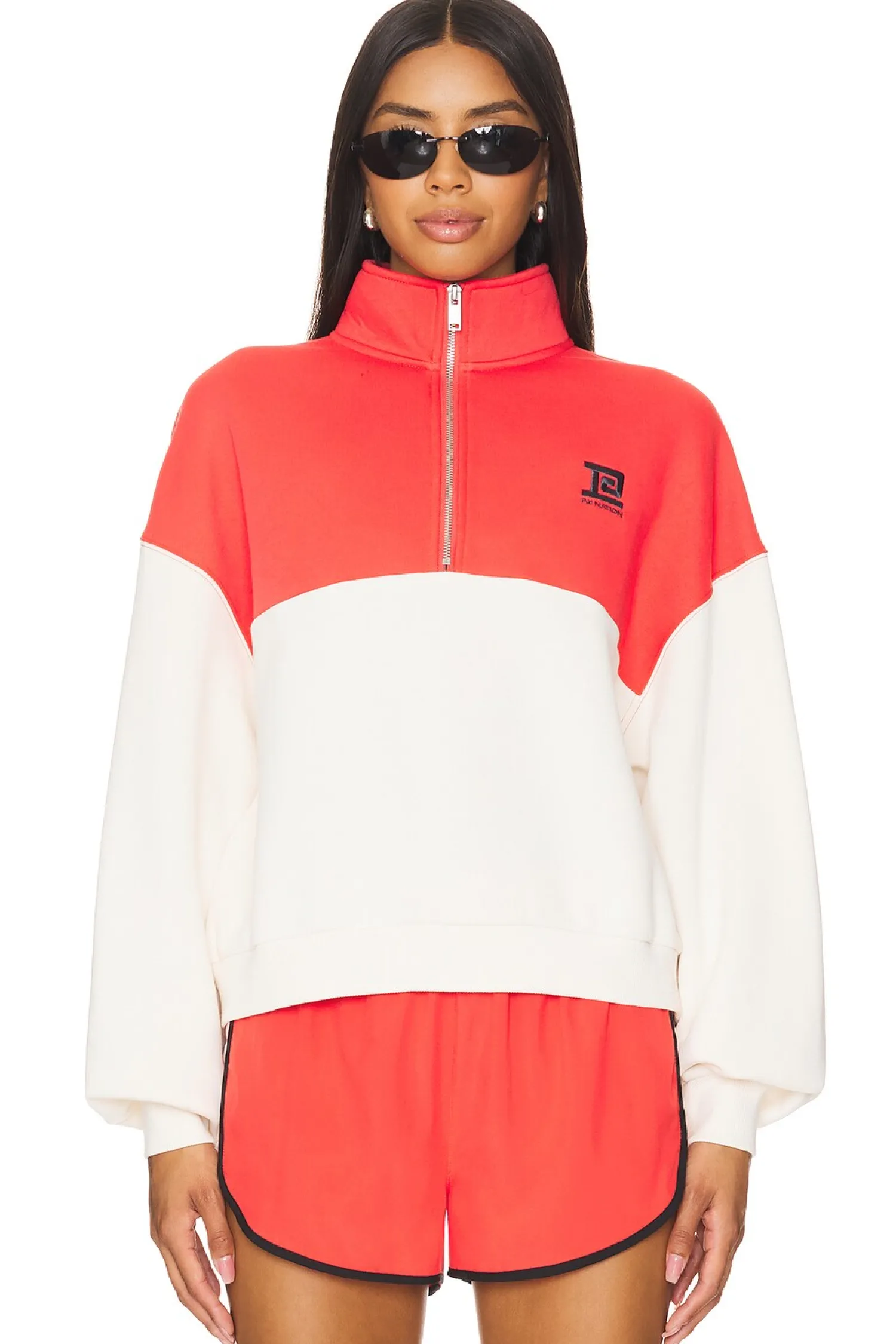 Women P.E Nation Loungewear>Centre Field Sweatshirt