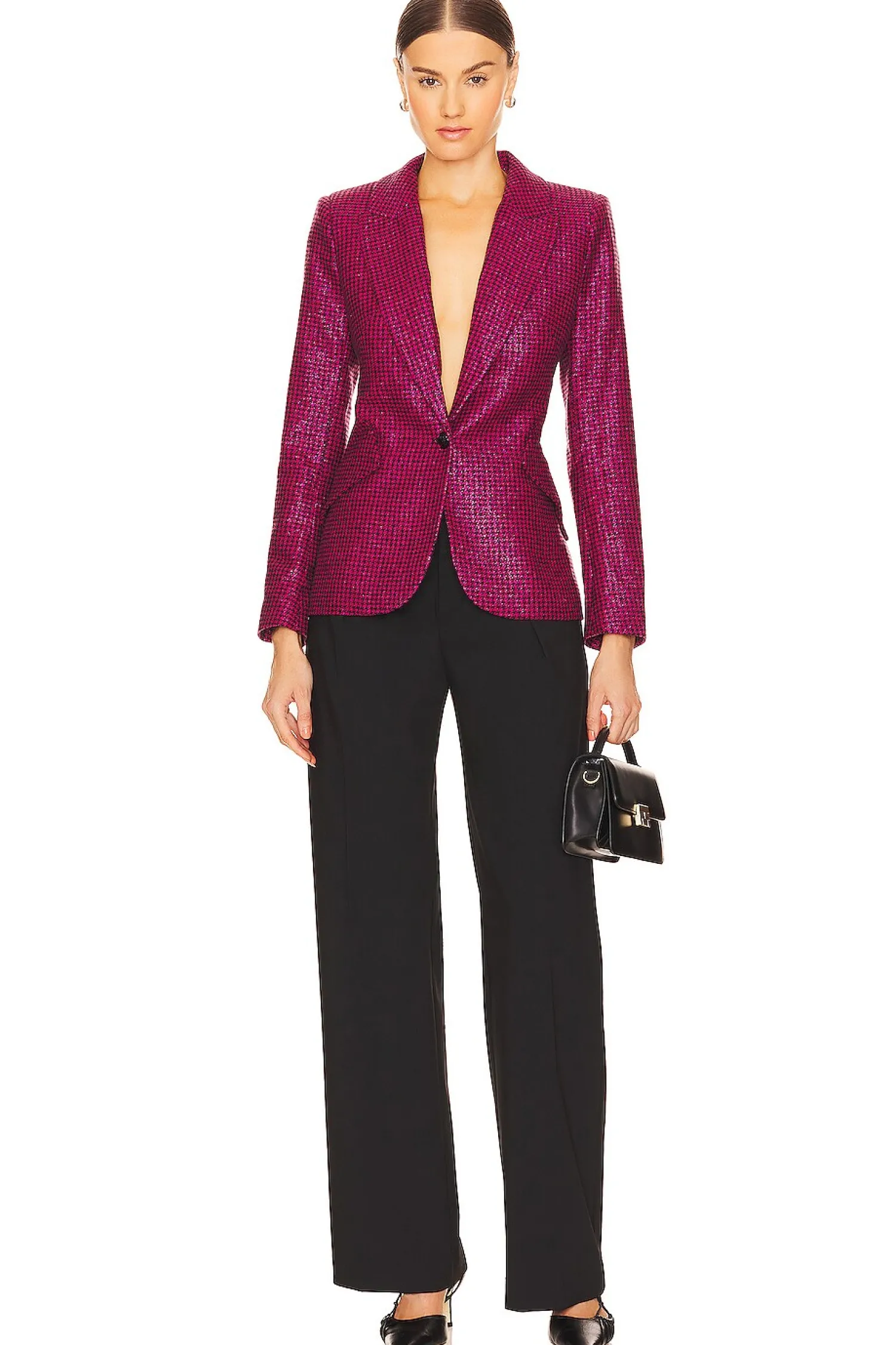 Women L'AGENCE Jackets & Coats>Chamberlain Blazer
