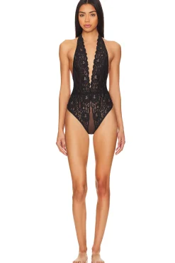 Women fleur du mal Lingerie & Sleepwear>Charlotte Halter Teddy