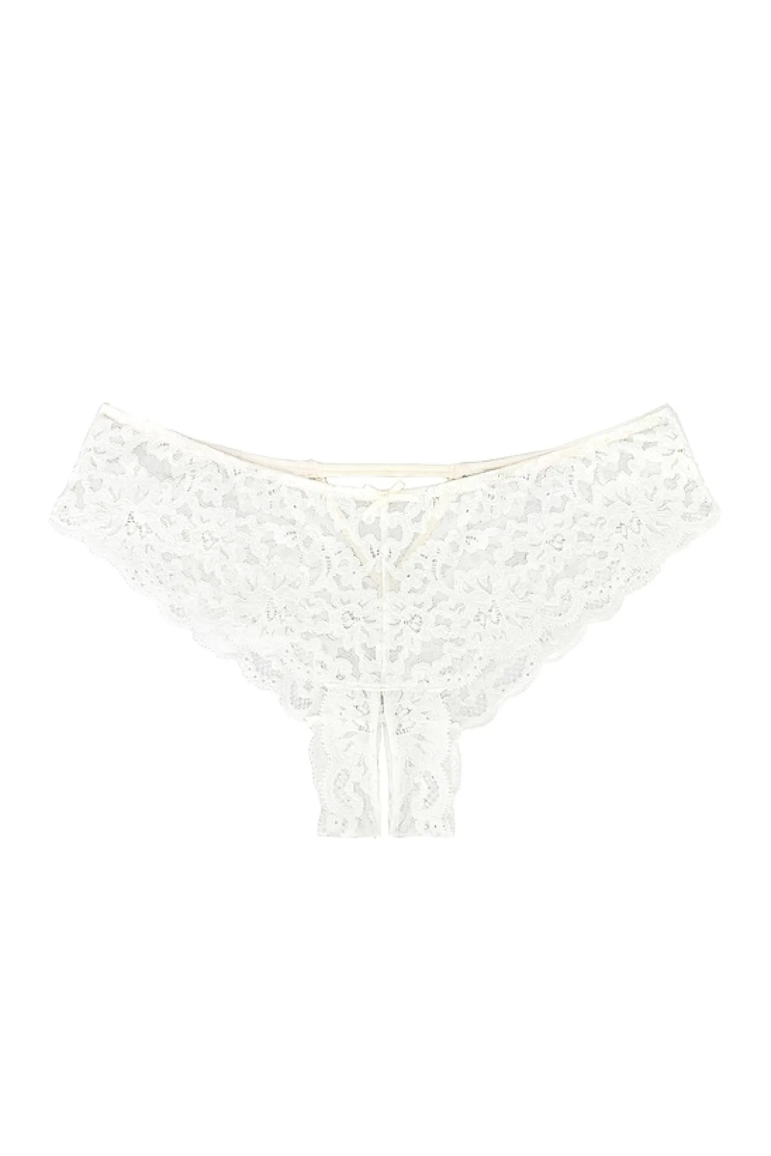 Women fleur du mal Lingerie & Sleepwear>Charlotte Lace Crotchless Panty