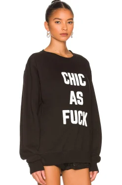 Women DEPARTURE Loungewear>Chic AF Crewneck Sweatshirt