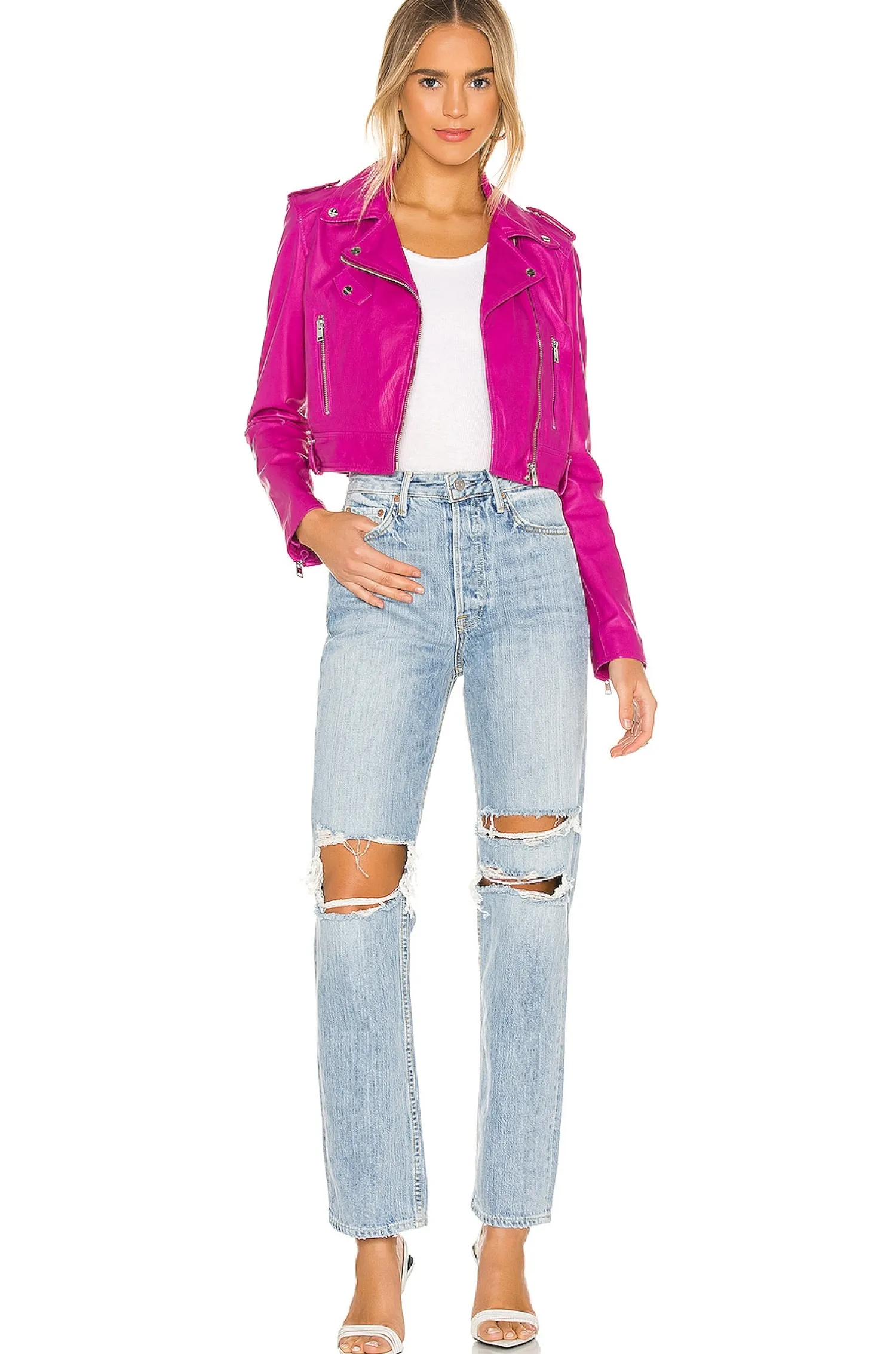 Women LAMARQUE Jackets & Coats>Ciara Leather Jacket