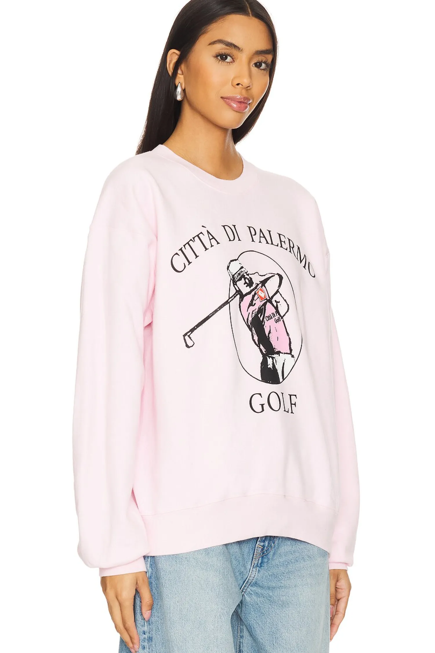 Women firstport Loungewear>Citta Di Palermo Golf Crewneck
