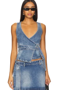 Women Abrand Matching Sets>City Wrap Top