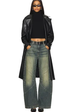 Women ALL THE WAYS Jackets & Coats>Claire Faux Leather Trench