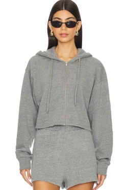 Women YEAR OF OURS Loungewear>Classic Zip Up Sweatshirt