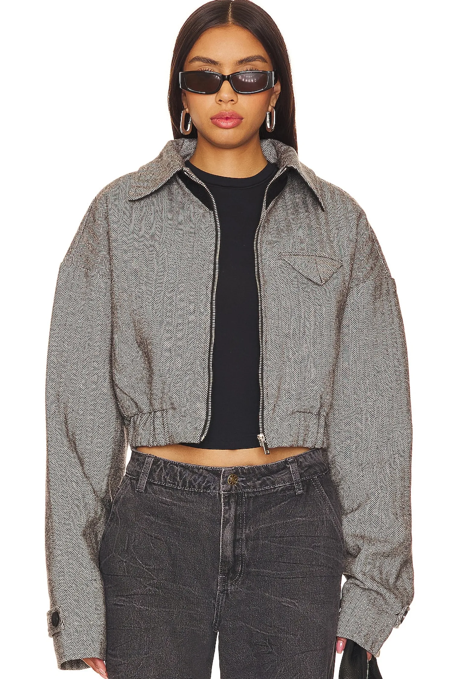 Women LIONESS Jackets & Coats>Claude Tweed Jacket