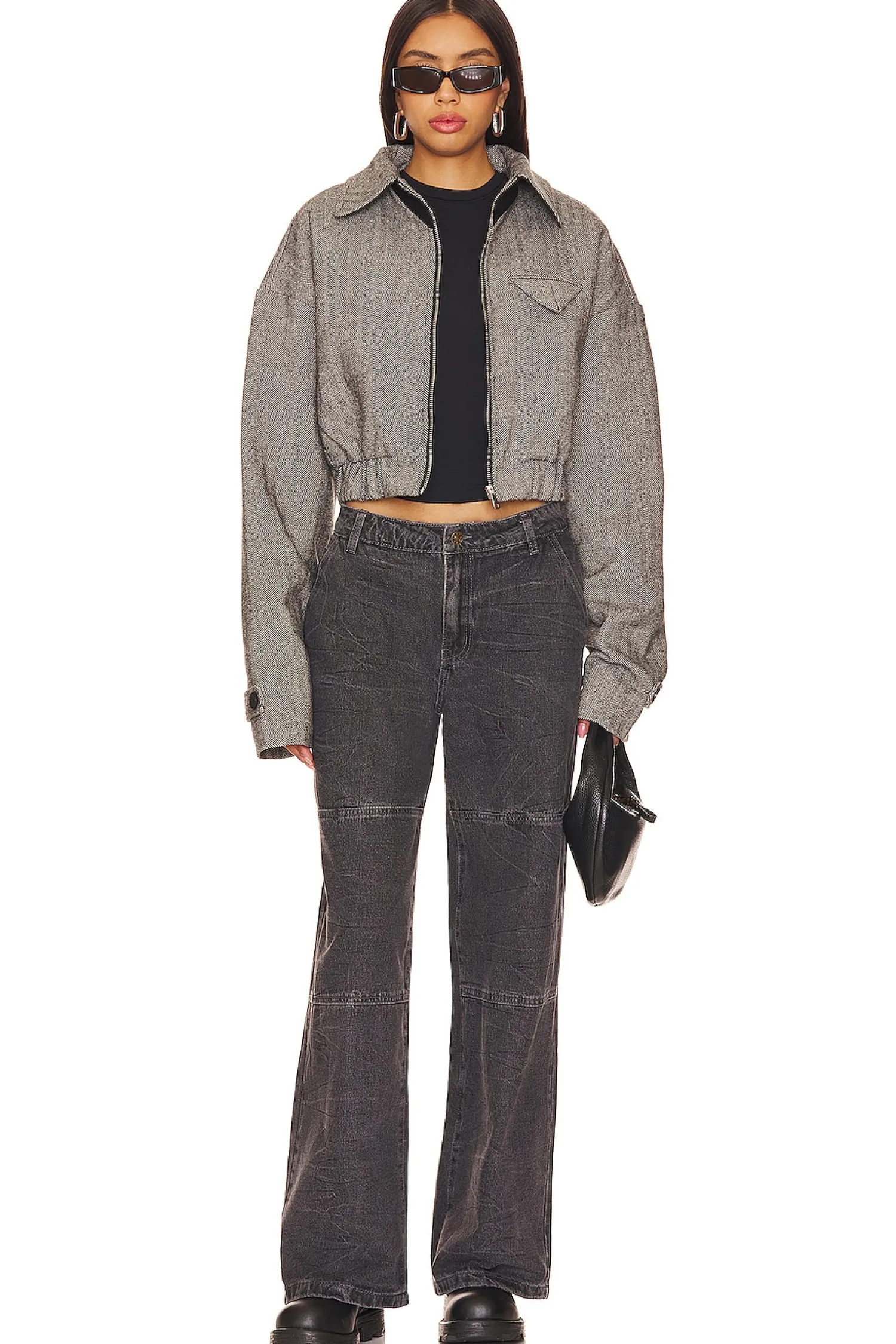 Women LIONESS Jackets & Coats>Claude Tweed Jacket
