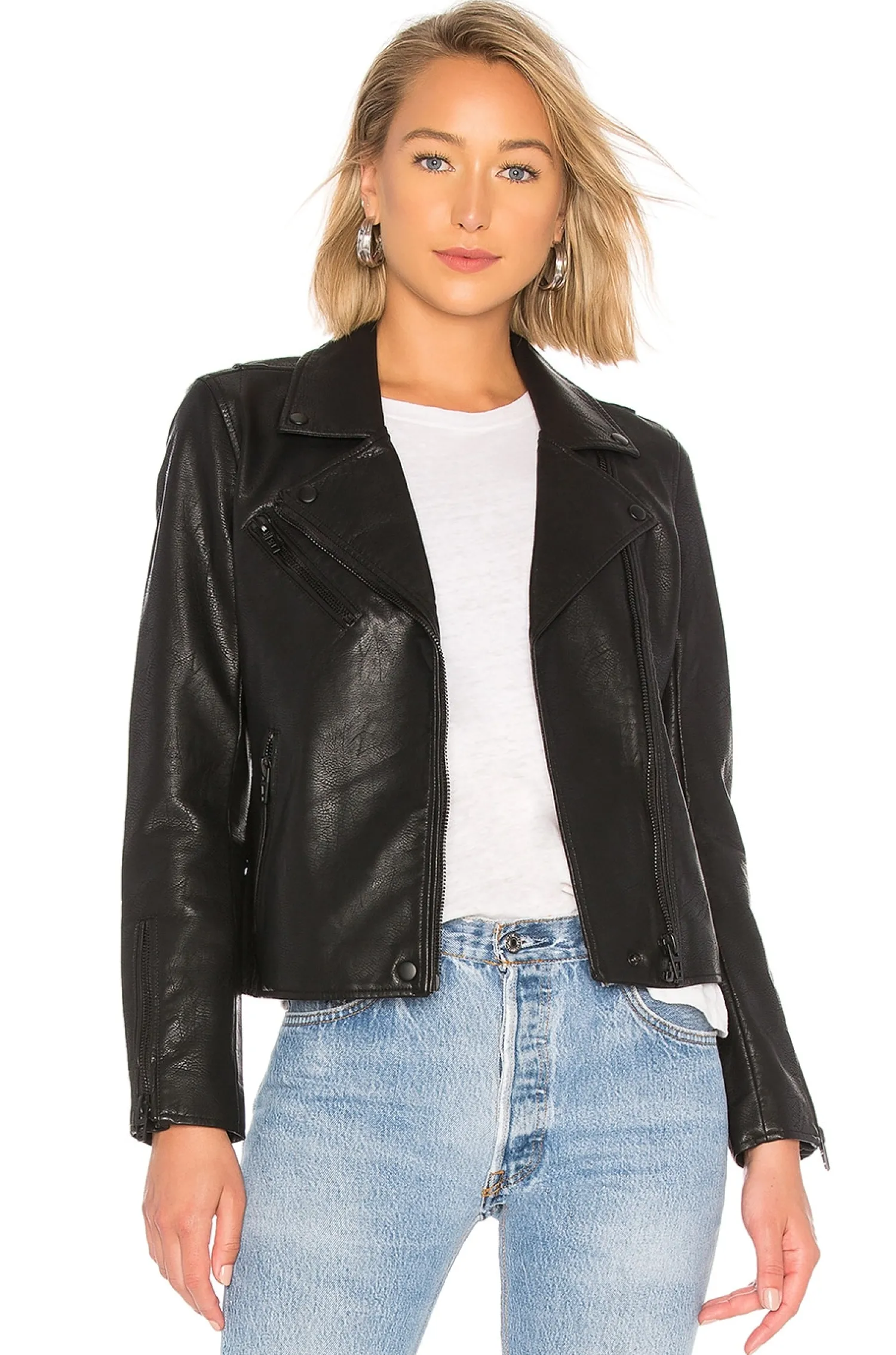 Women BLANKNYC Jackets & Coats>Clean Moto Jacket