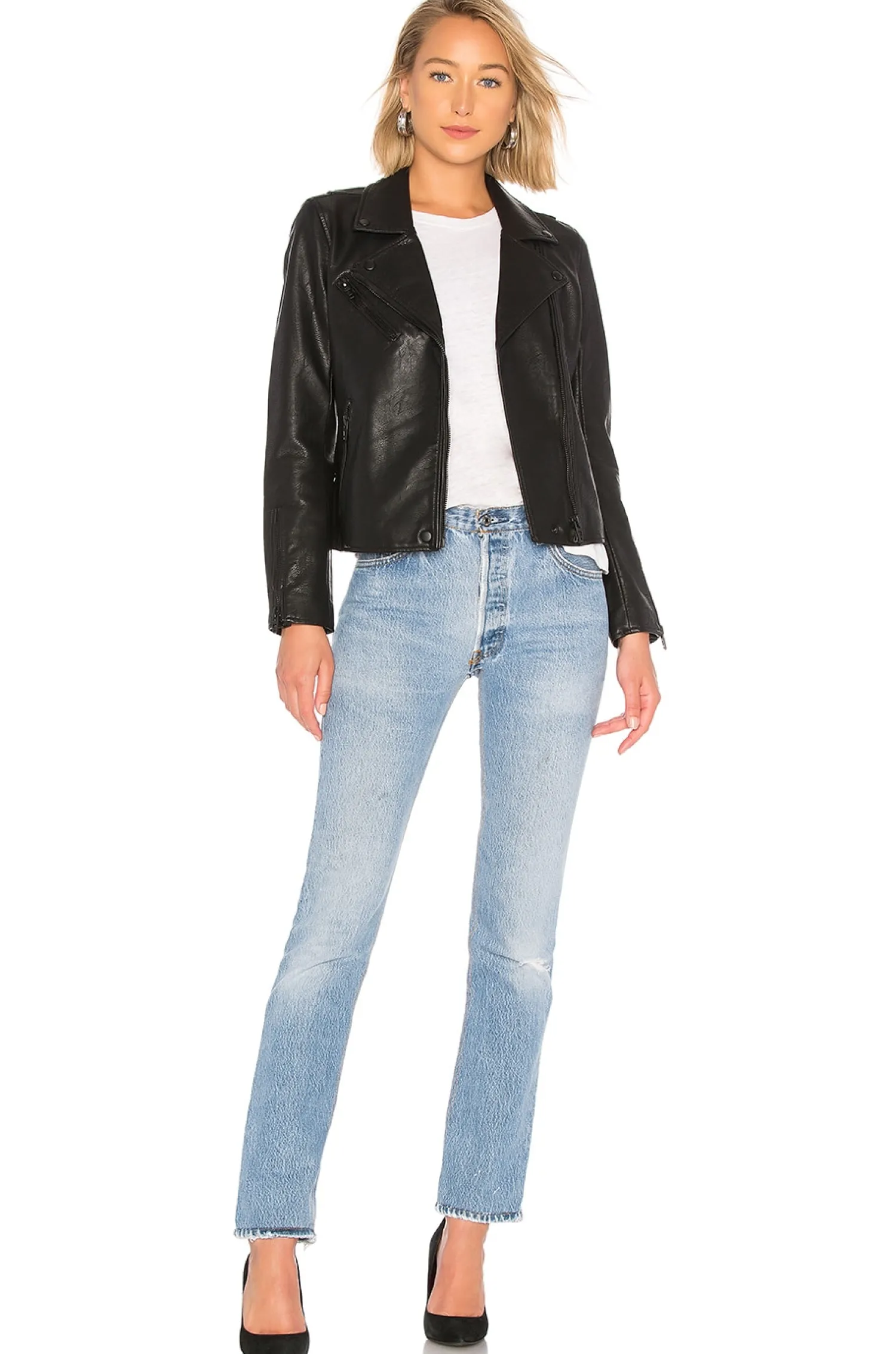 Women BLANKNYC Jackets & Coats>Clean Moto Jacket