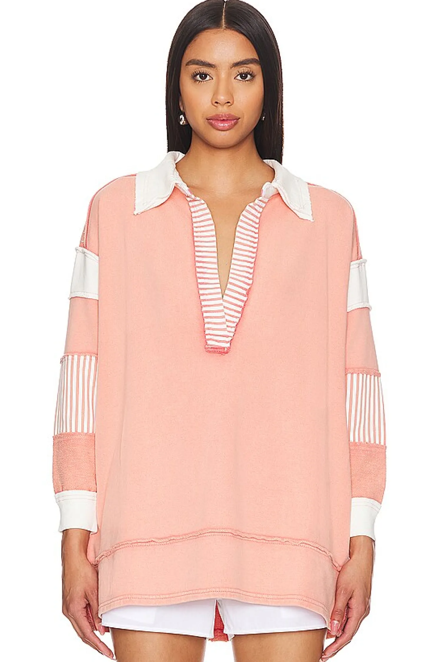 Women Free People Loungewear>Clean Prep Polo