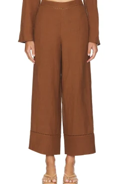 Women SIMKHAI Pants>Colley Cropped Straight Leg Pant