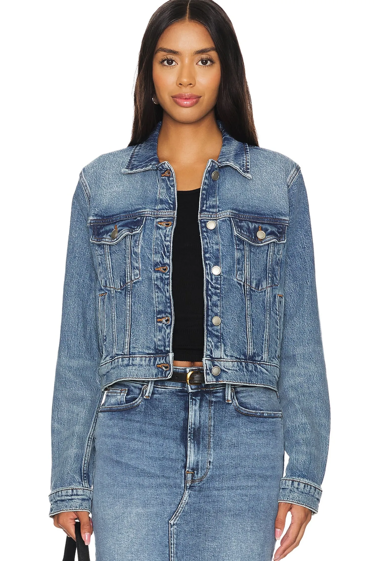 Women Good American Jackets & Coats>Committed To Fit Jacket