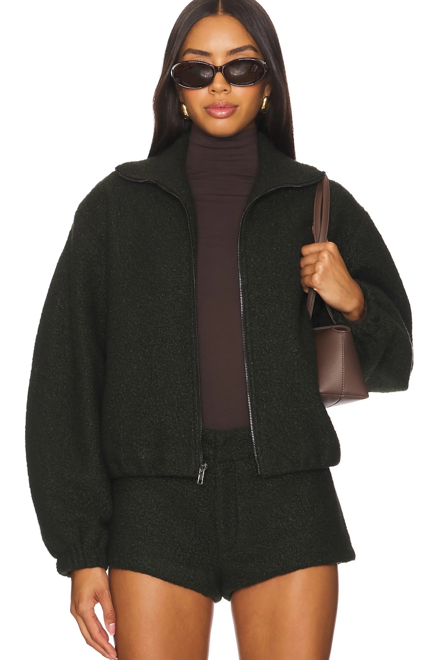 Women Amanda Uprichard Jackets & Coats>Como Bomber Jacket