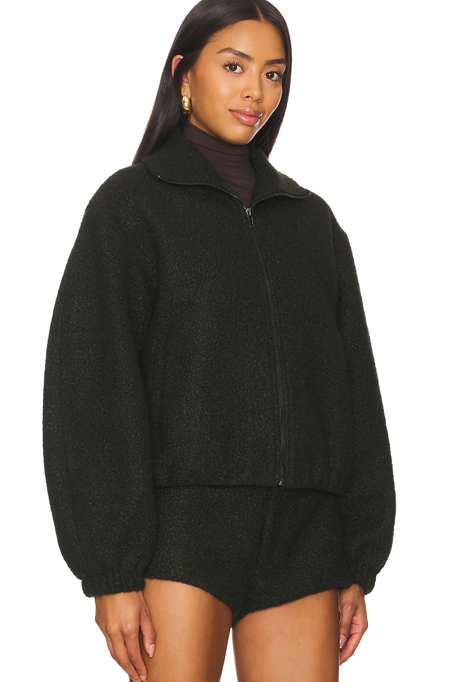 Women Amanda Uprichard Jackets & Coats>Como Bomber Jacket