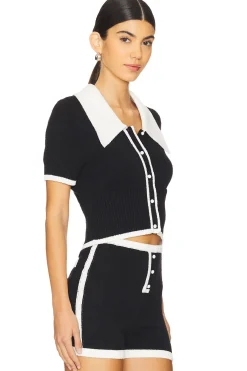 Women House of Sunny Matching Sets>Contrast Peggy Cardigan
