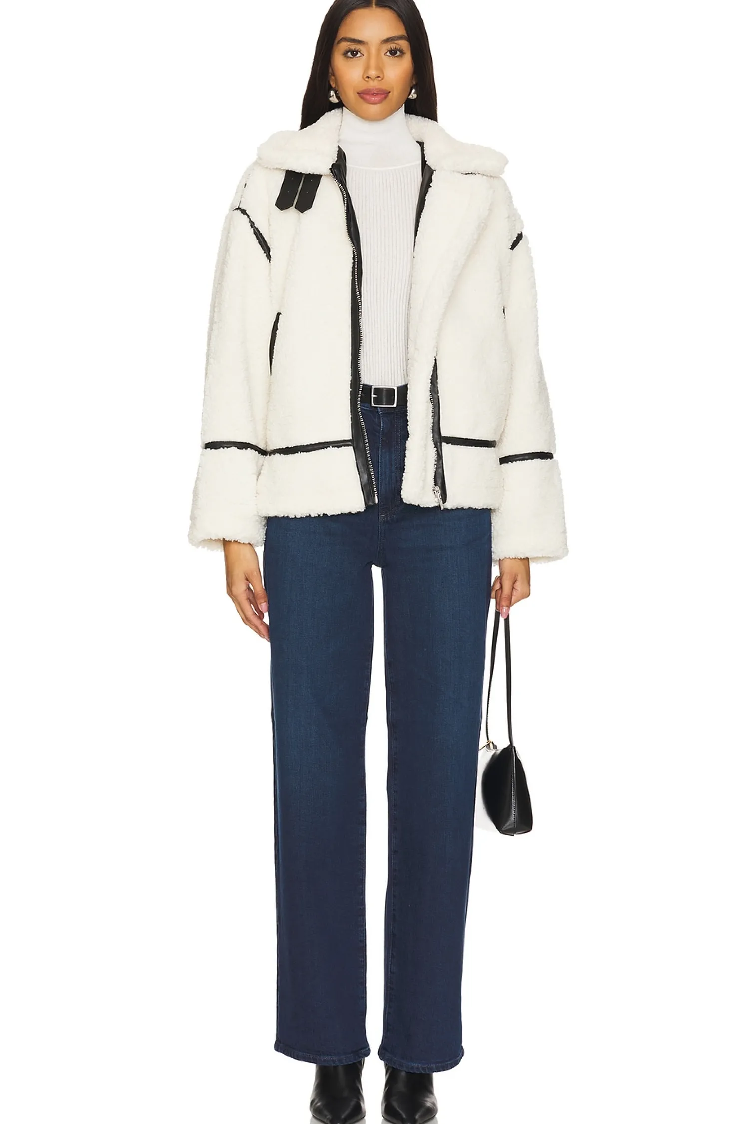 Women BLANKNYC Jackets & Coats>Contrast Stitching Jacket