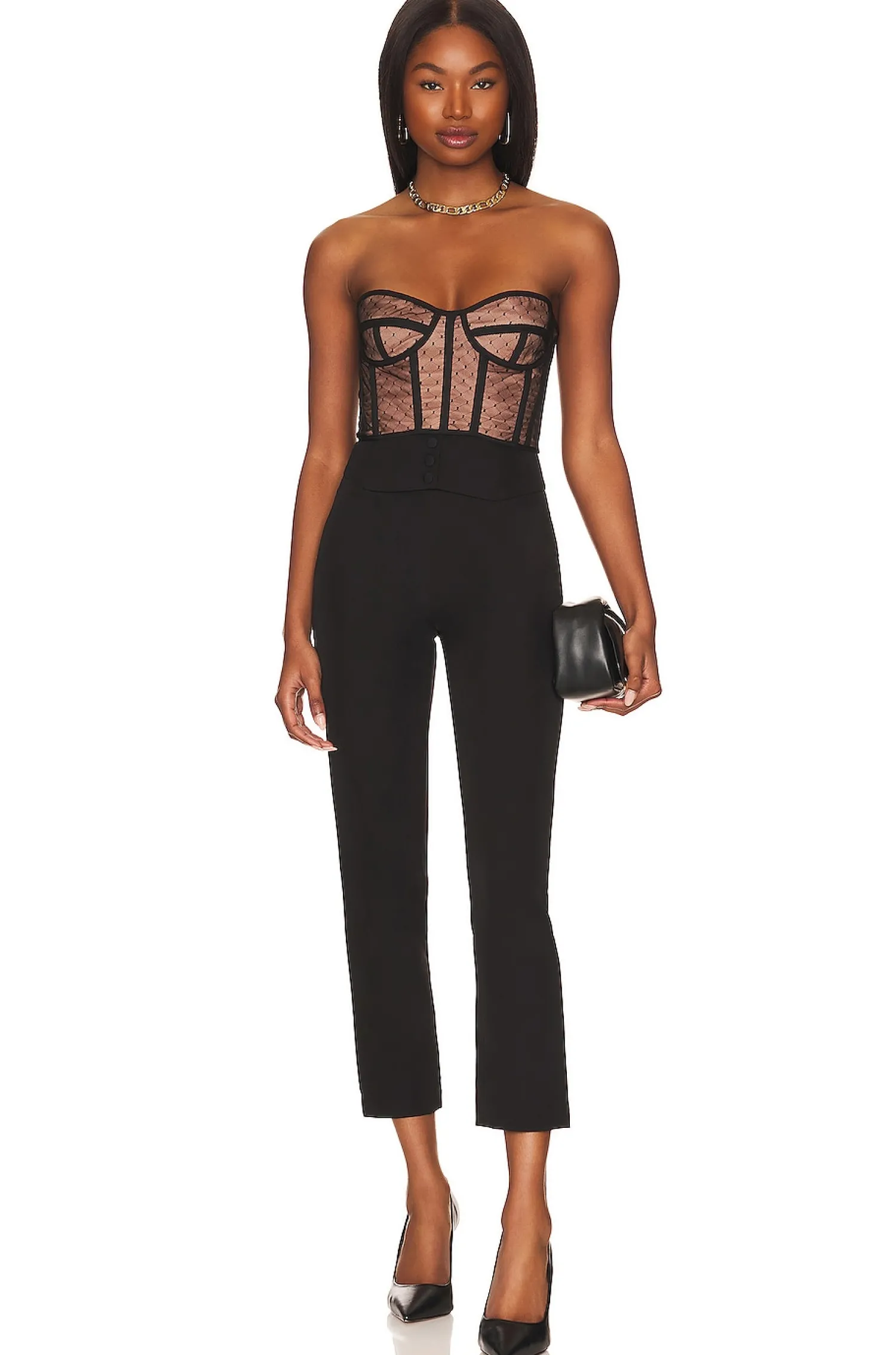 Women Bardot Pants>Corset Pant
