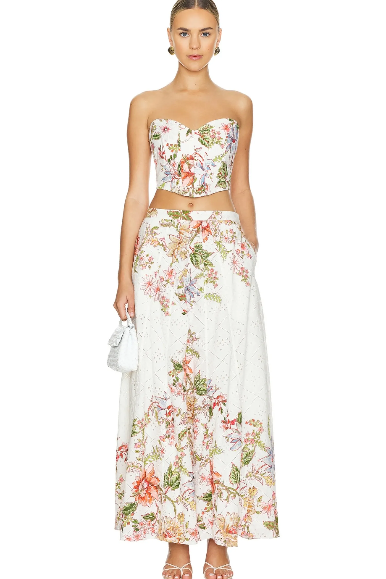 Women HEMANT AND NANDITA Matching Sets>Corset Top
