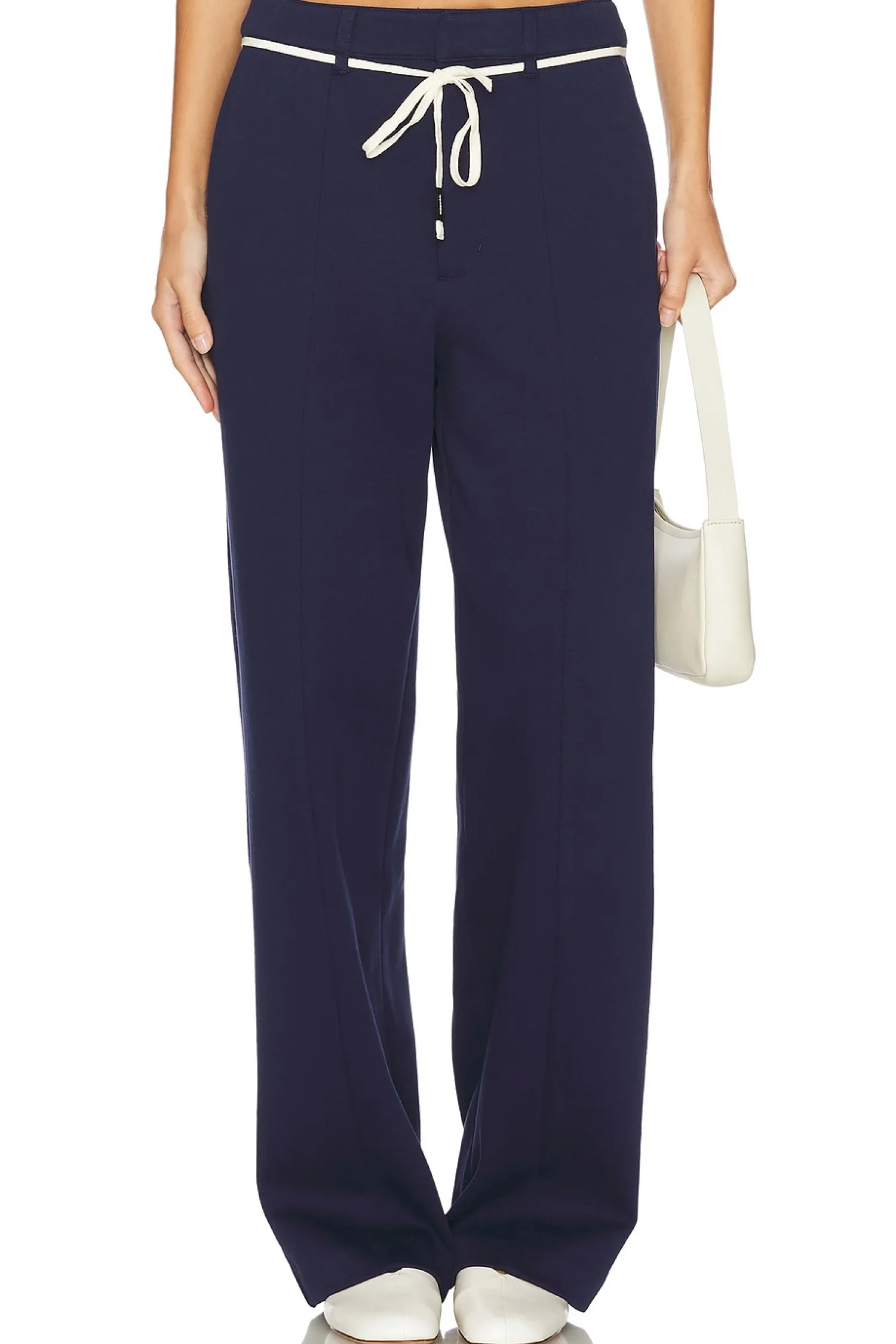 Women MONROW Pants>Cotton Knit Trousers