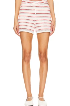 Women MONROW Matching Sets>Cotton Mesh Short