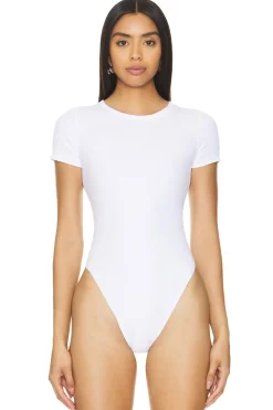 Women Alexander Wang Lingerie & Sleepwear>Cotton Rib Tee Bodysuit