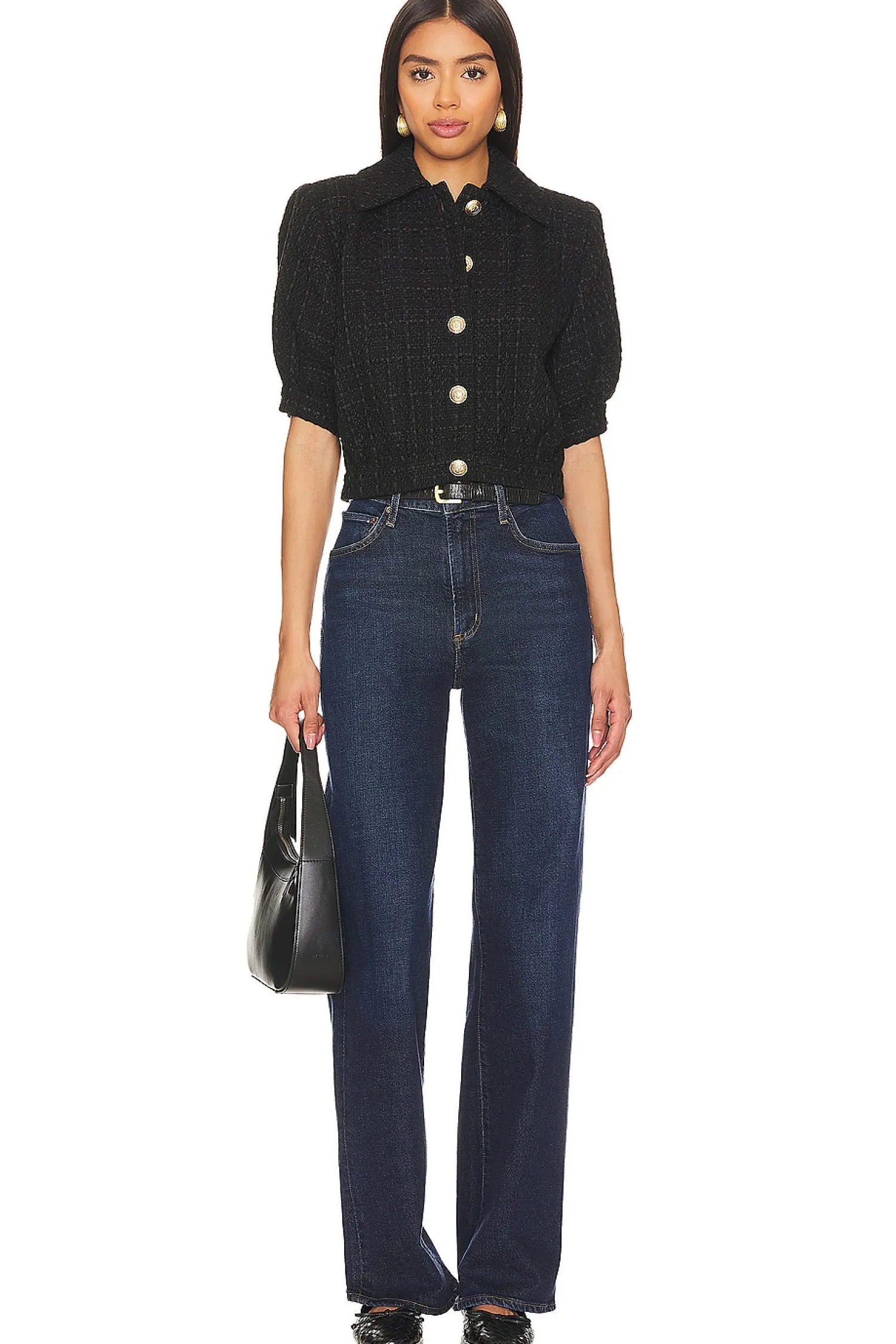 Women L'AGENCE Jackets & Coats>Cove Crop Jacket