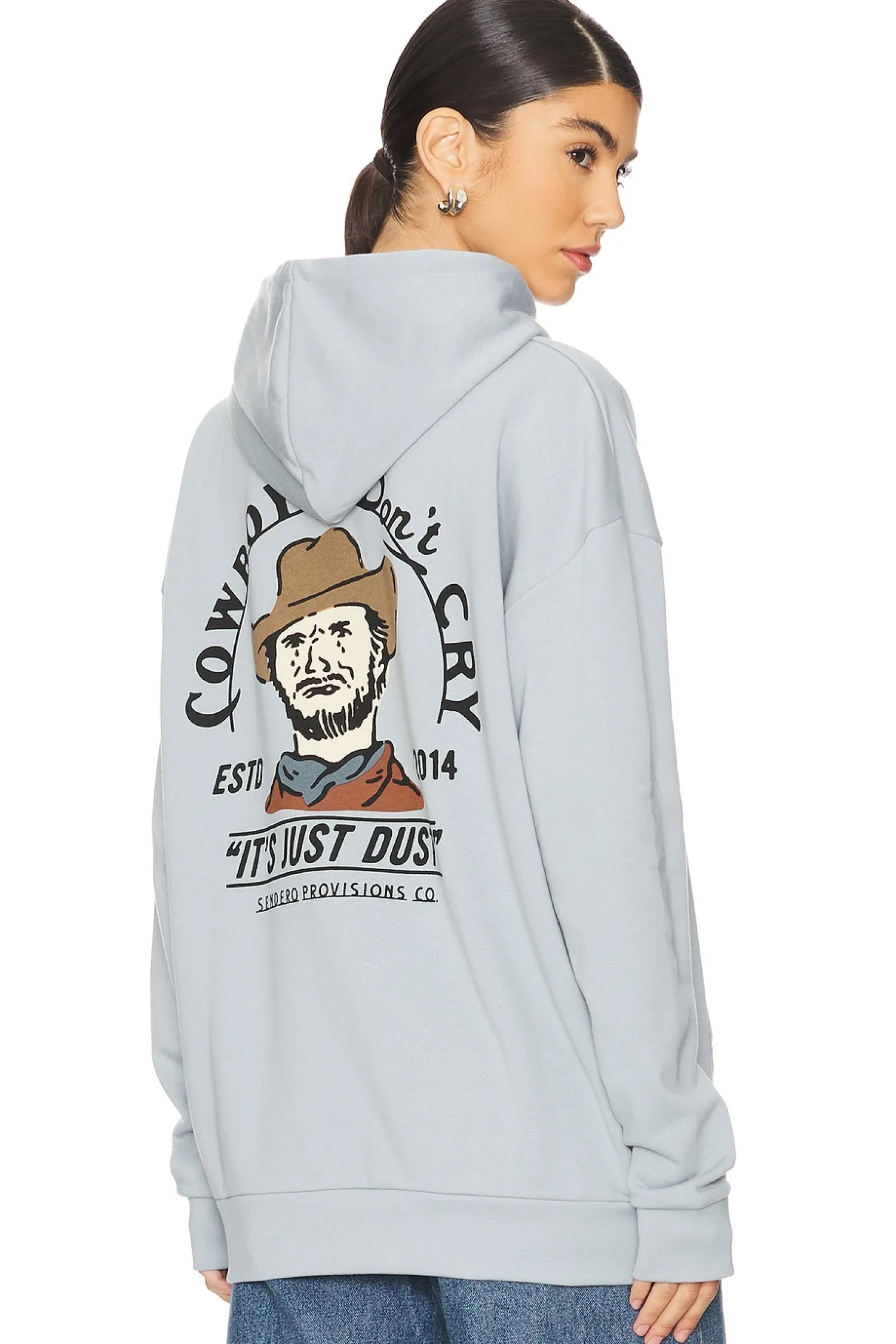 Women Sendero Provisions Co. Loungewear>Cowboys Don't Cry Hoodie