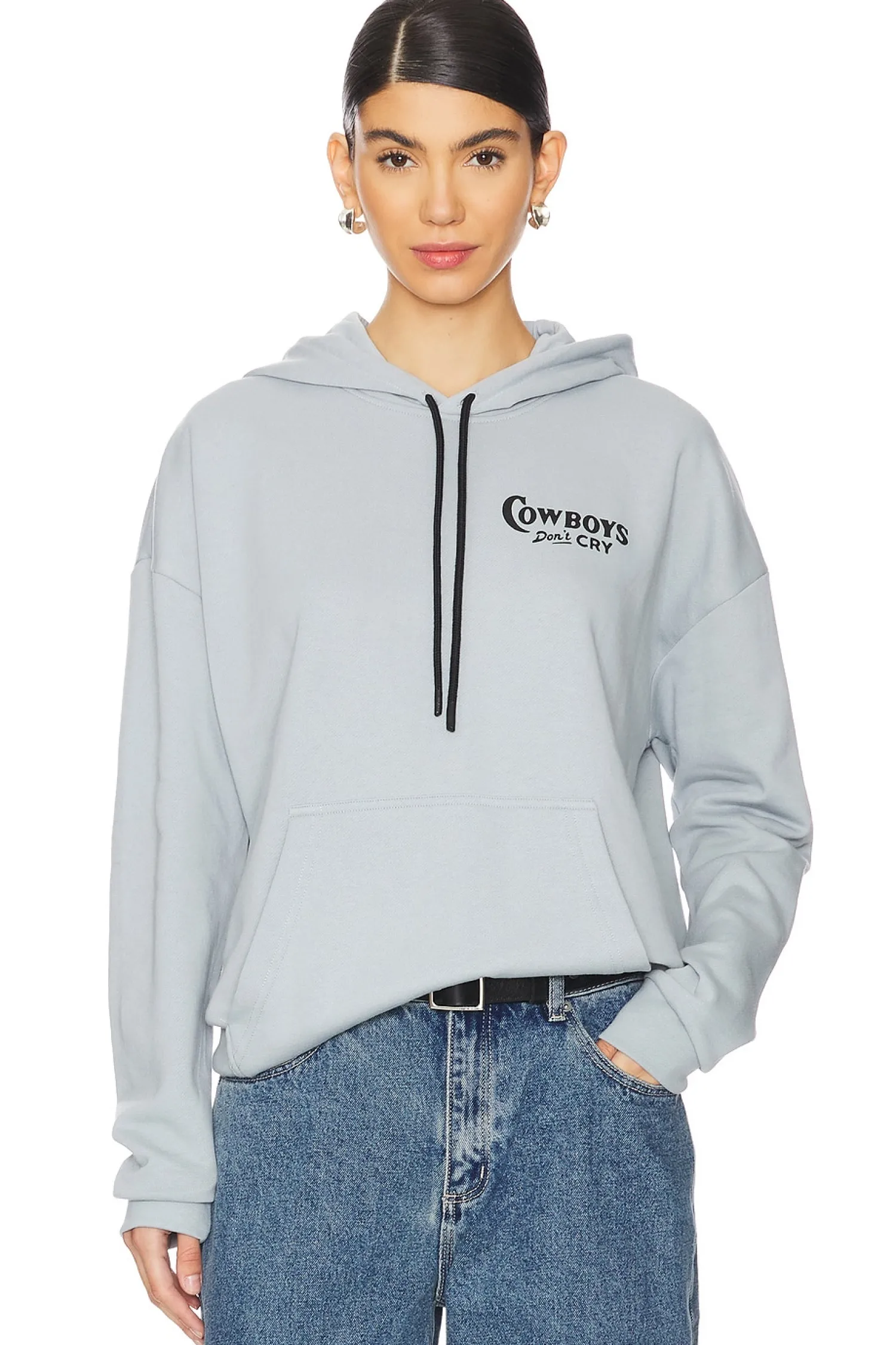 Women Sendero Provisions Co. Loungewear>Cowboys Don't Cry Hoodie