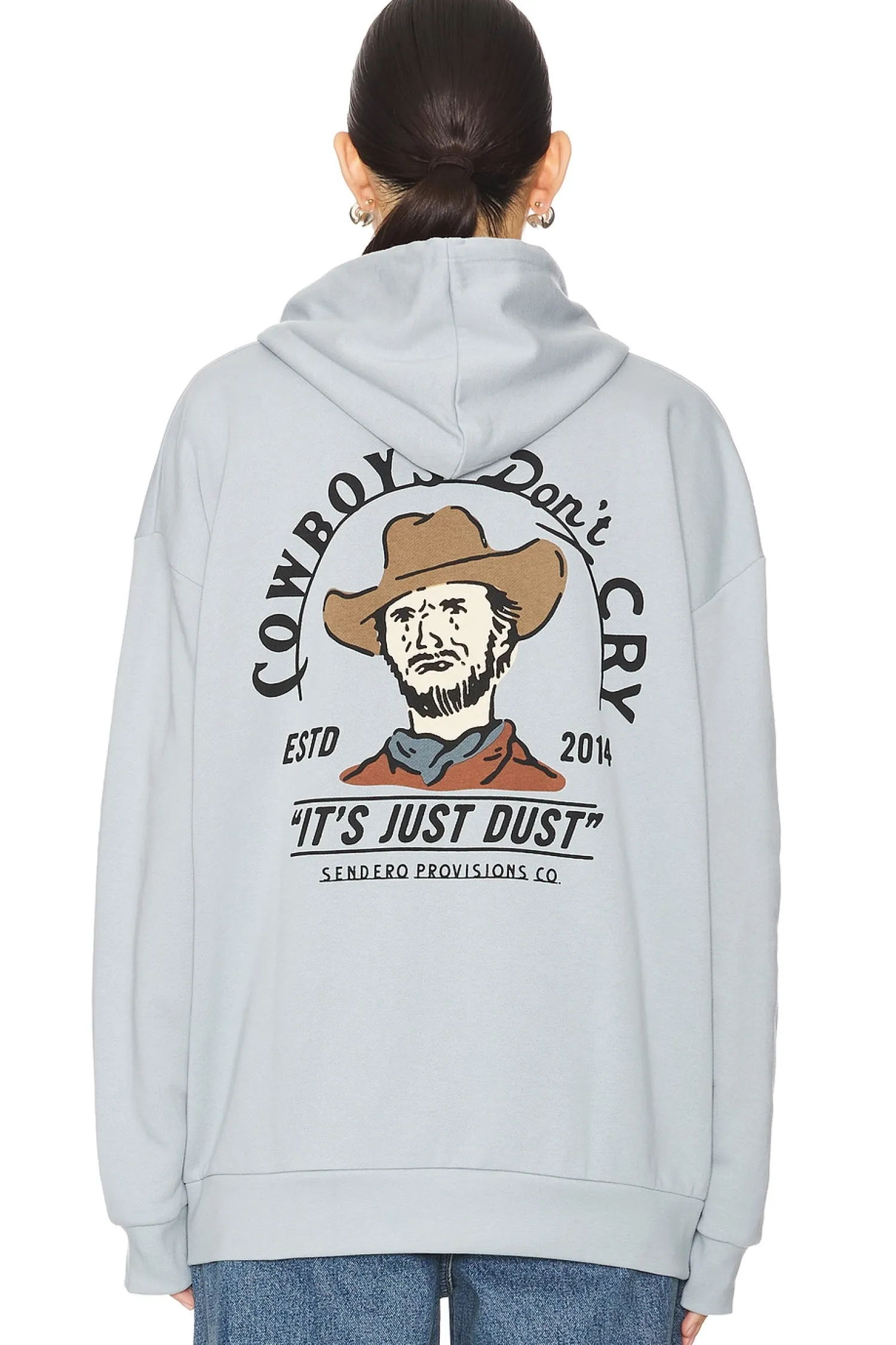 Women Sendero Provisions Co. Loungewear>Cowboys Don't Cry Hoodie