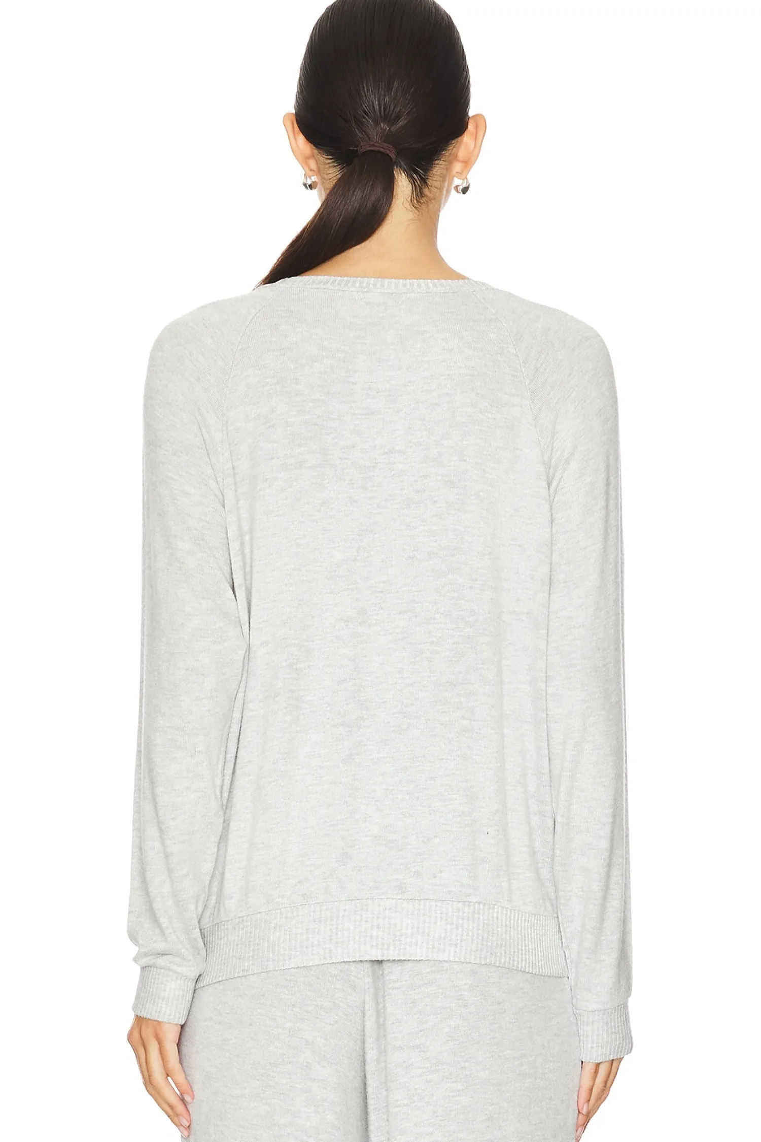 Women eberjey Loungewear>Cozy Time Crew Neck Pullover