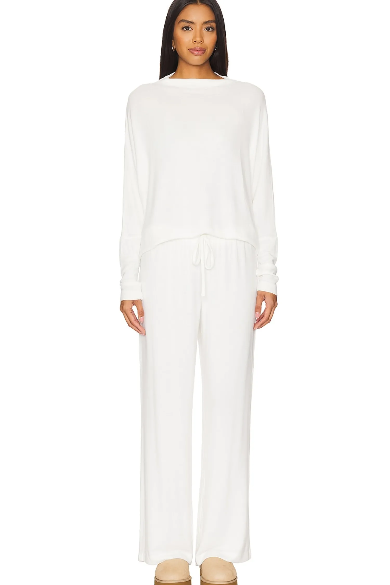 Women eberjey Pants|Loungewear>Cozy Time Wide Leg Pant