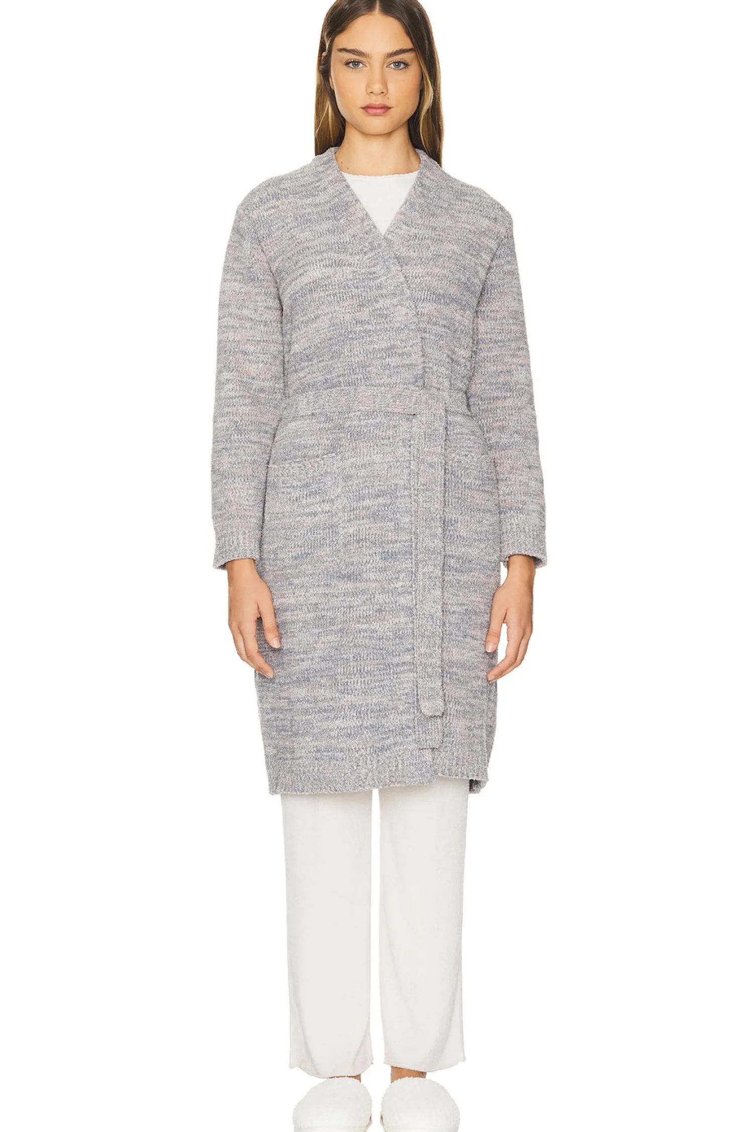 Women Barefoot Dreams Lingerie & Sleepwear>CozyChic Marled Robe
