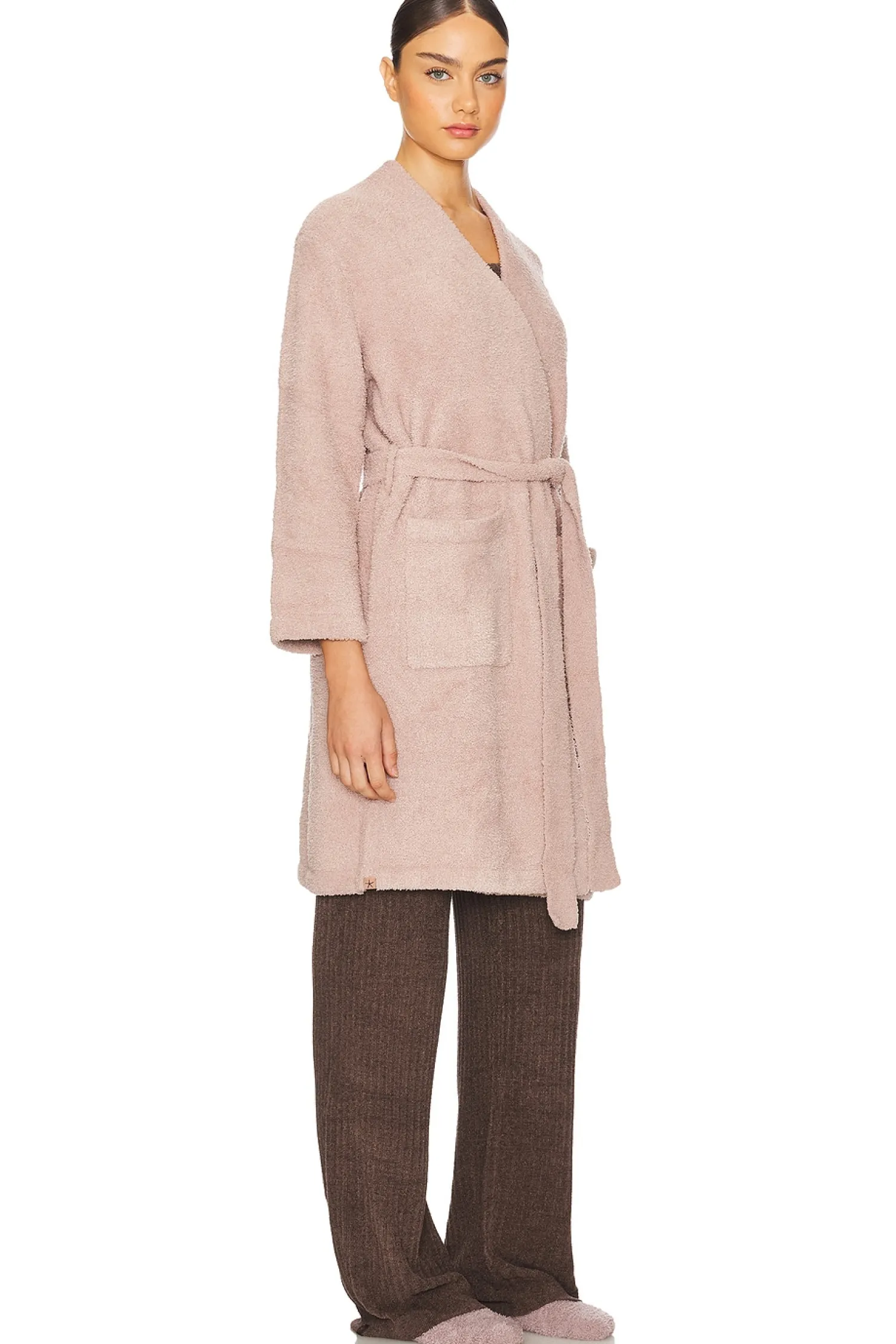 Women Barefoot Dreams Lingerie & Sleepwear>CozyChic Solid Robe