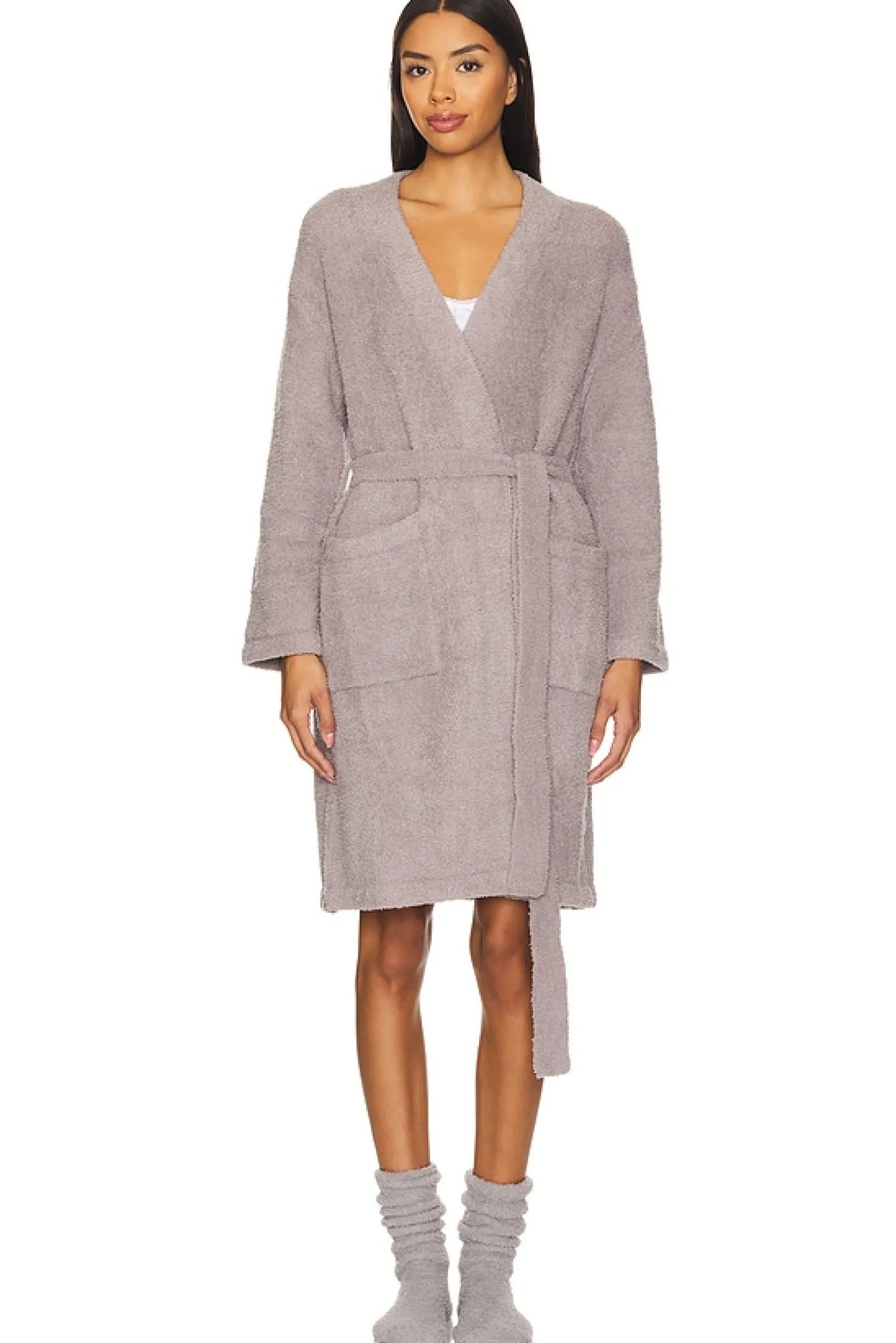 Women Barefoot Dreams Lingerie & Sleepwear>CozyChic Solid Robe