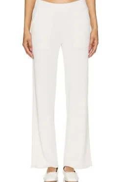 Women Barefoot Dreams Pants|Loungewear>CozyChic Ultra Lite Wide Leg Rolled Hem Pant