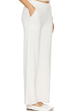 Women Barefoot Dreams Pants|Loungewear>CozyChic Ultra Lite Wide Leg Rolled Hem Pant