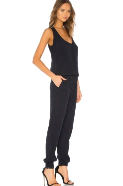 Women MONROW Jumpsuits>Crepe Jumpsuit